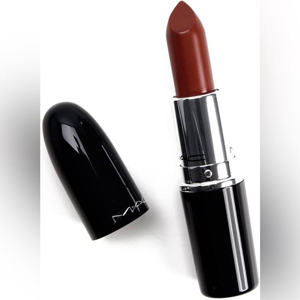 NEW MAC LUSTREGLASS LIPSTICK IN CANT DULL MY SHINE 💄🖤